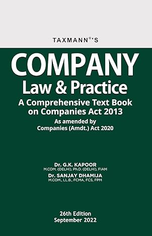 Company Law & Practice